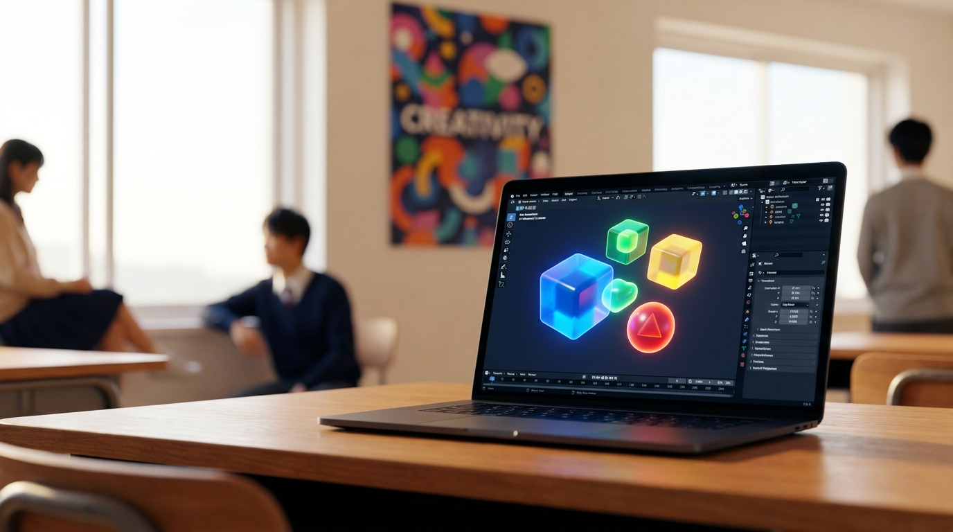 教育機関でのBlender導入：環境の壁を越える3DCG授業のヒント
