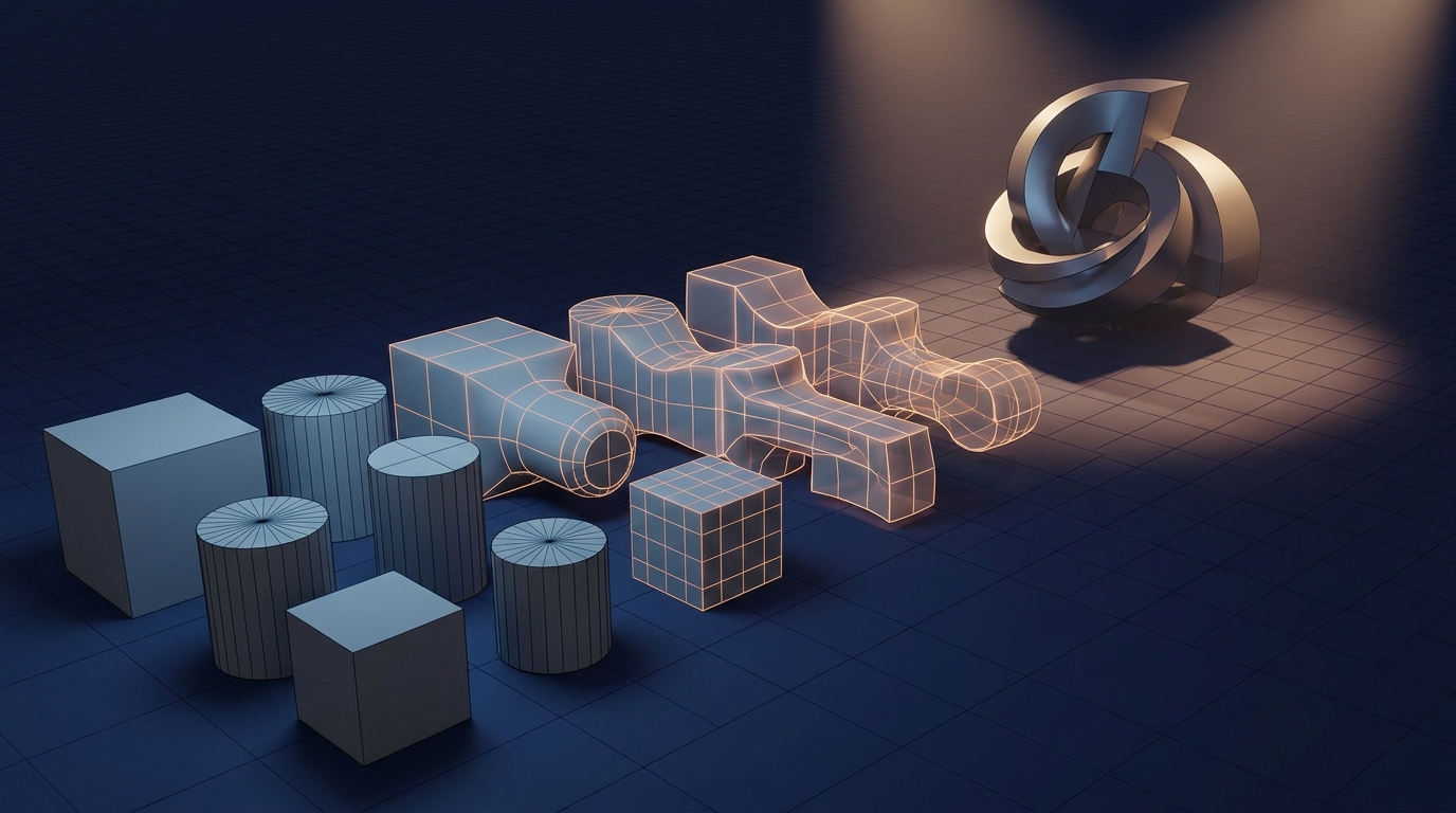 Blender制作テクニック入門：形・色・光で魅せる3DCG作品の作り方