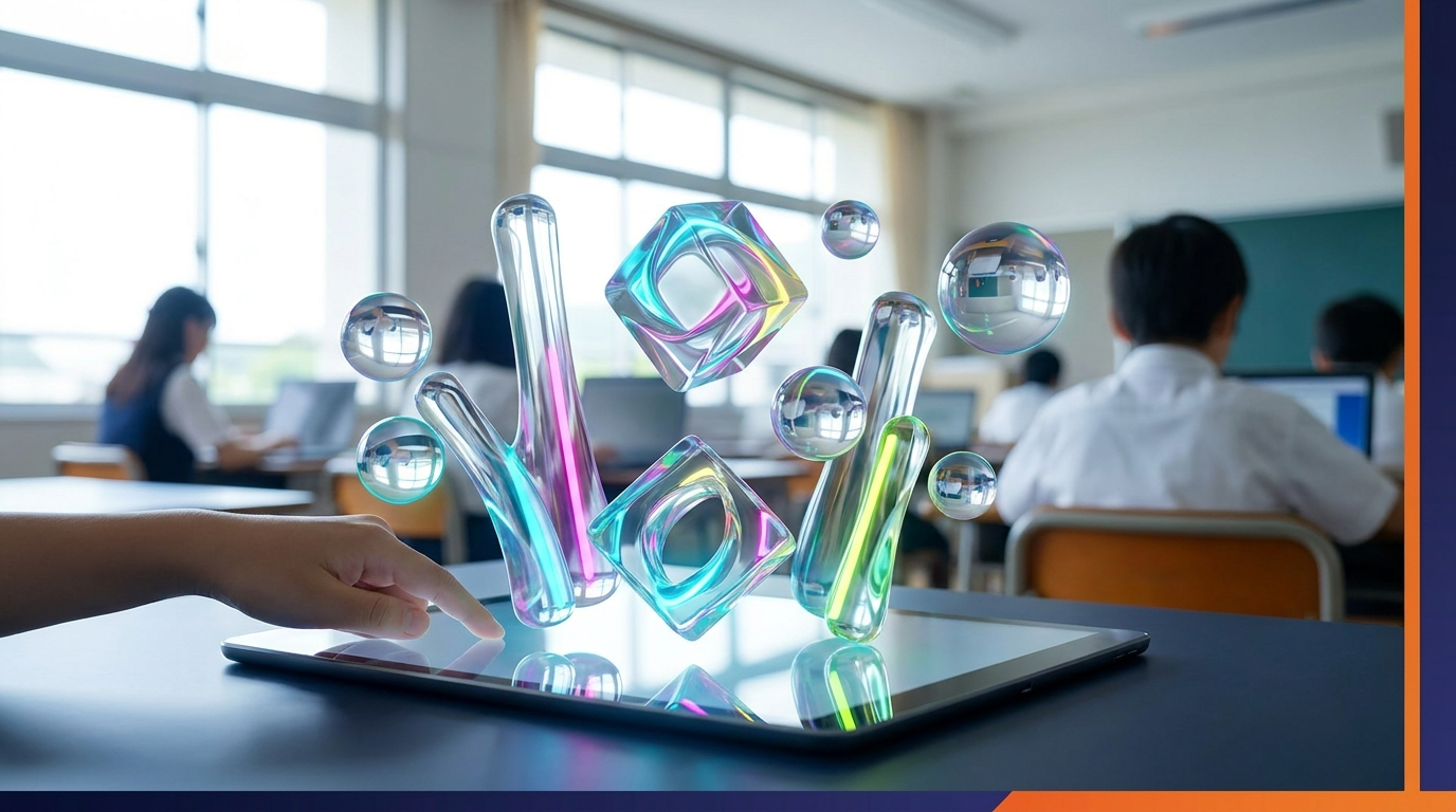 GIGAスクール端末から始める3DCG教育：Blenderが拓く未来の学び