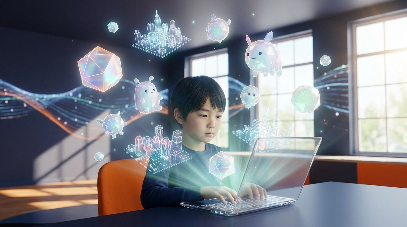 GIGAスクール時代のBlender導入：3DCGが育む創造的思考と学び