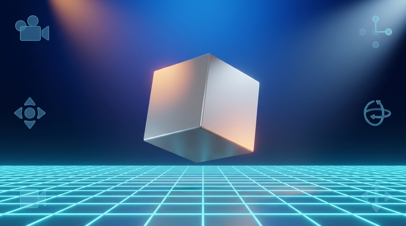 Blenderを始めるあなたへ：3D空間の基本とモード操作のコツ