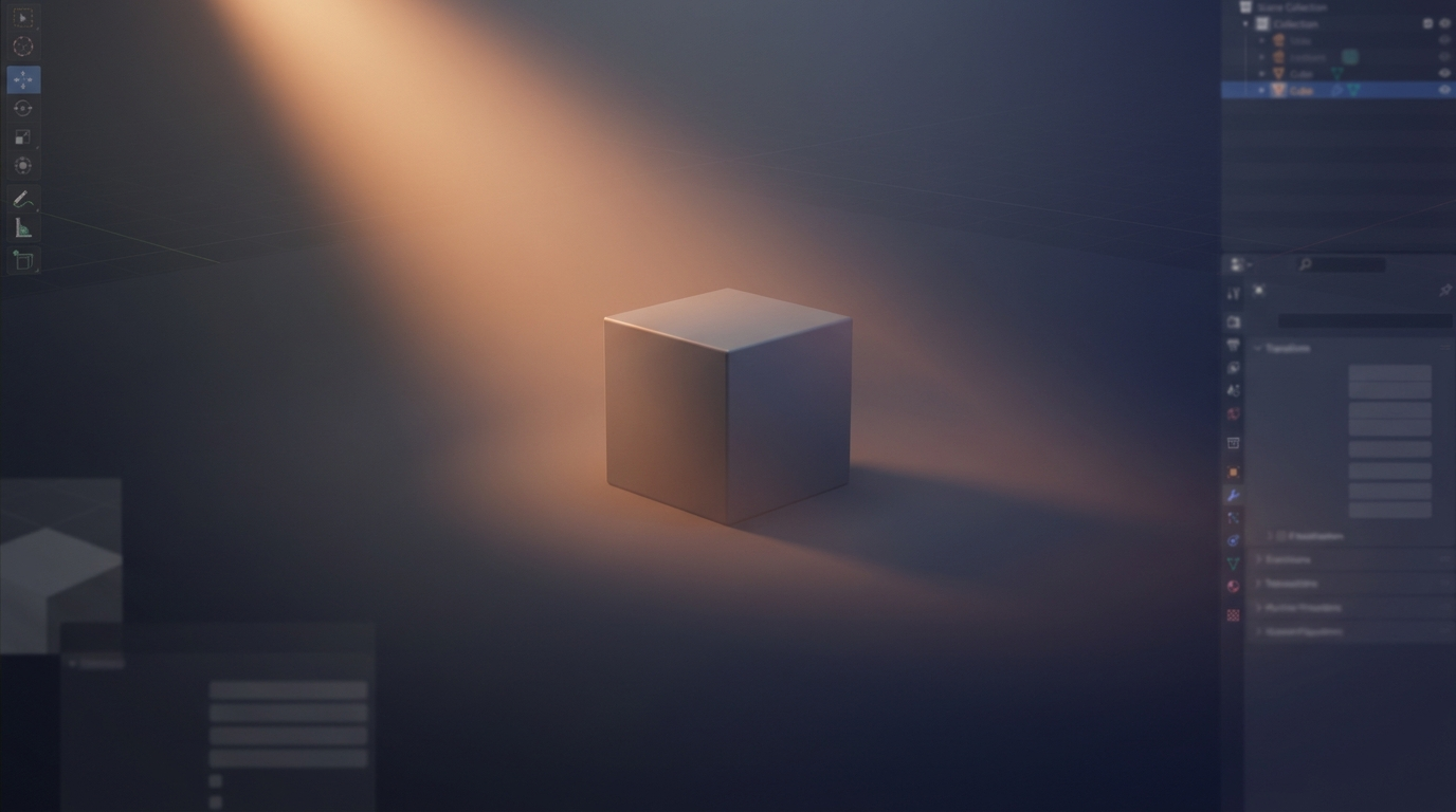 Blender初心者の羅針盤：設定と画面操作で迷わない第一歩
