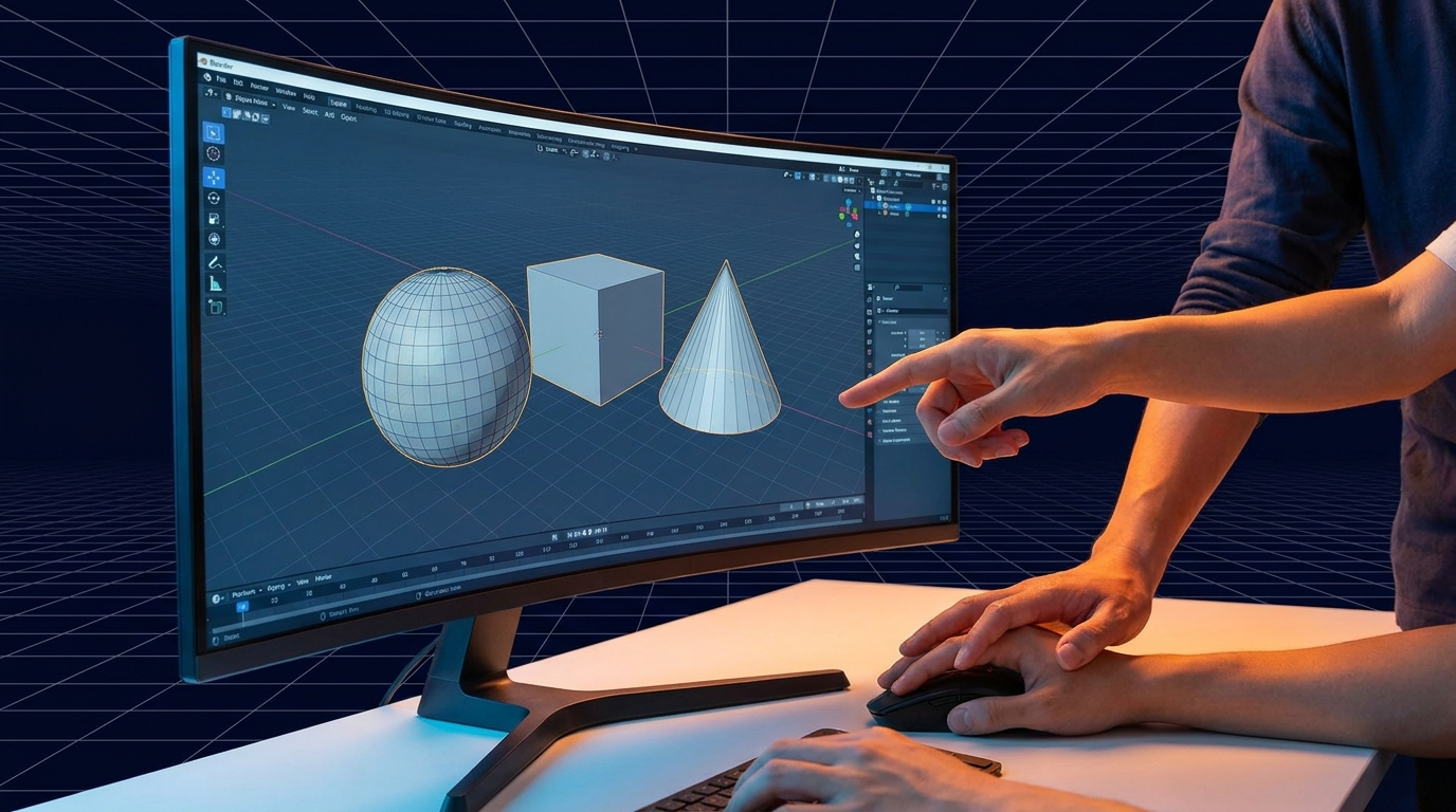 Blender指導で生徒が輝く教室へ：つまずきに寄り添うカリキュラムと教えるコツ